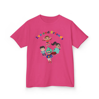 Kids Heavy Cotton™ Tee - Leo & Friends - [[{"value":"Wonderwear Kid"}]]