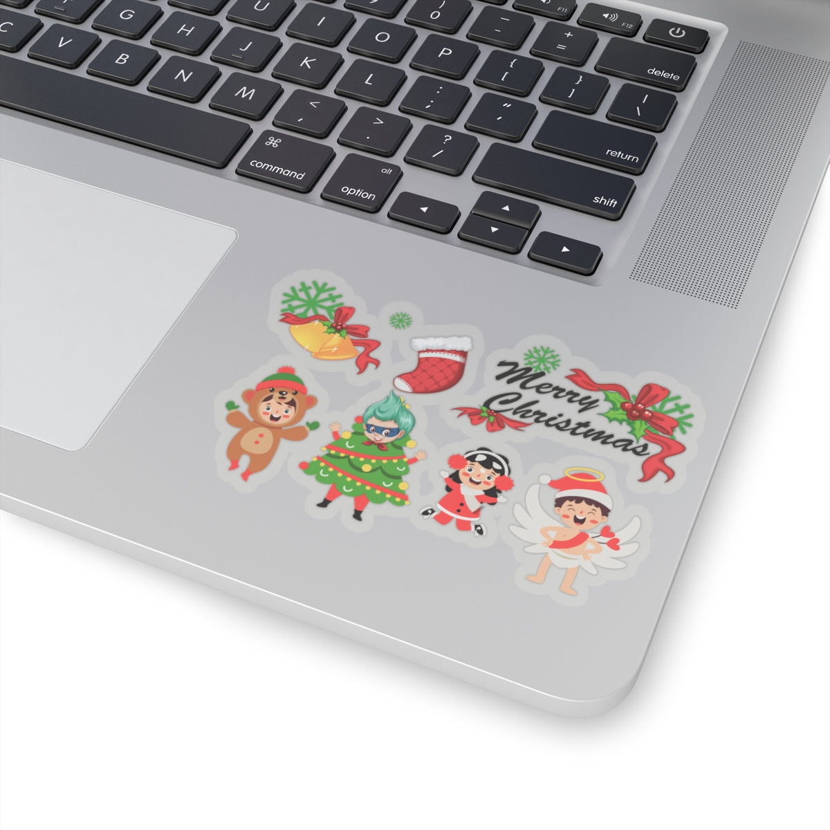 Kiss-Cut Stickers - Merry christmas from super kid - [[{"value":"Wonderwear Kid"}]]