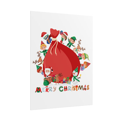 Rolled Posters - Super kiddo and big christmas gift - [[{"value":"Wonderwear Kid"}]]