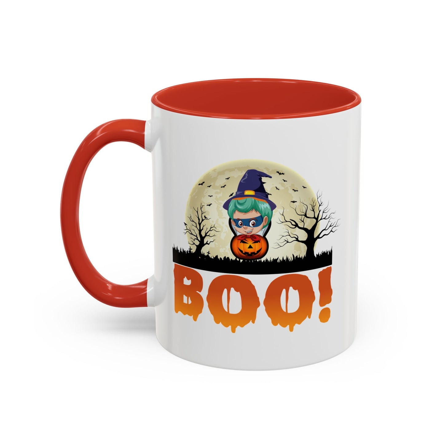 Accent Coffee Mug - Boo