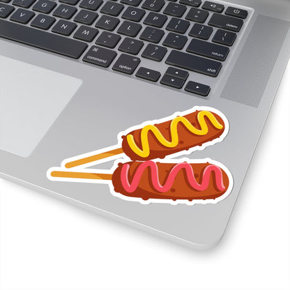Kiss-Cut Vinyl Decals - Sausage Printify