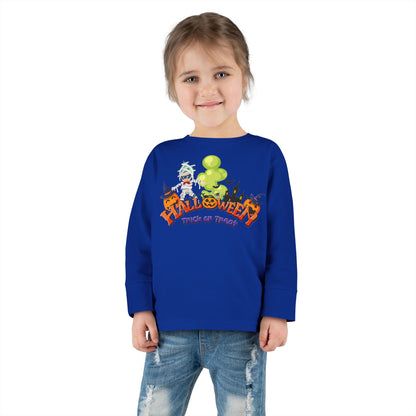 Toddler Long Sleeve Tee - Trick or Treat - [[{"value":"Wonderwear Kid"}]]