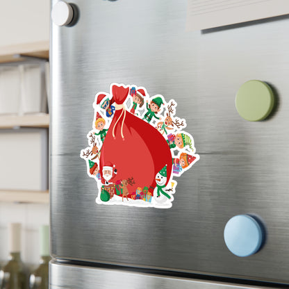 Christmas Kiss-Cut Vinyl Decals – Super kiddo and big gift - [[{"value":"Wonderwear Kid"}]]