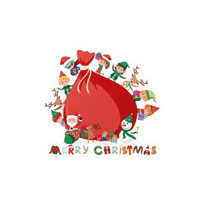 Christmas Kiss-Cut Vinyl Decals – Super kiddo and big christmas gift - [[{"value":"Wonderwear Kid"}]]