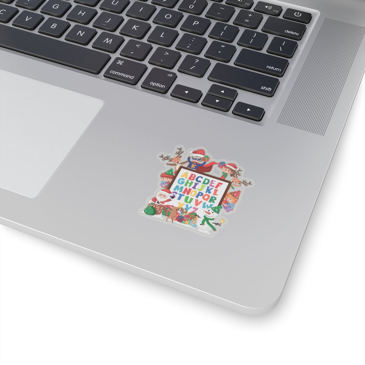 Kiss-Cut Stickers - Christmas alphabet with super kiddo - [[{"value":"Wonderwear Kid"}]]