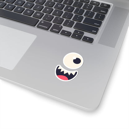 Kiss-Cut Vinyl Decals - Monsters face Printify