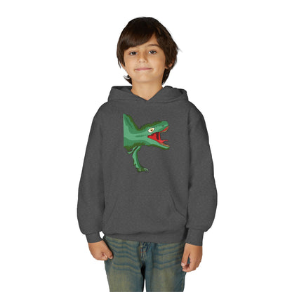 Kids Tyrannosaurus Hunting Hoodie Printify