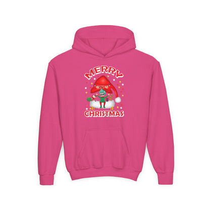 Youth Heavy Blend Hooded Sweatshirt - Merry christmas - [[{"value":"Wonderwear Kid"}]]