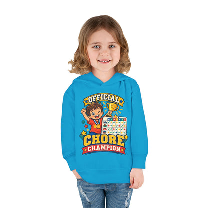 Toddler Hoodie — Official Chore Champion Badge