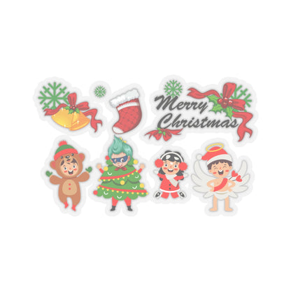 Kiss-Cut Stickers - Merry christmas from super kid - [[{"value":"Wonderwear Kid"}]]