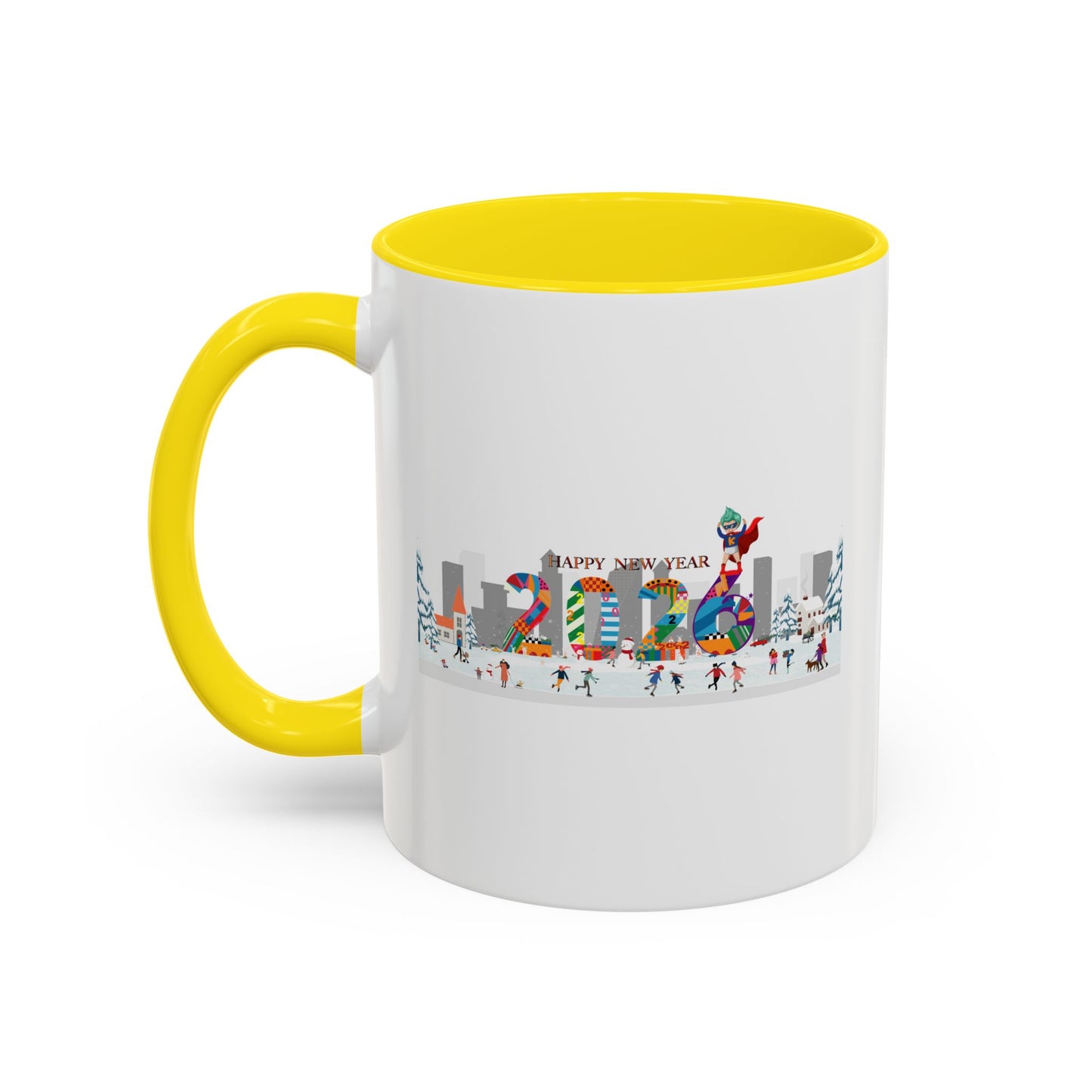 Accent Coffee Mug - Happy 2026
