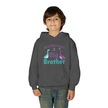Kids Big Brother Dinosaur Hoodie Printify