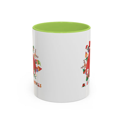 Accent Coffee Mug - Super kiddo and big christmas gift - [[{"value":"Wonderwear Kid"}]]