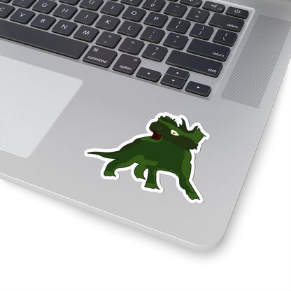 Kiss-Cut Vinyl Decals - Triceratops Printify