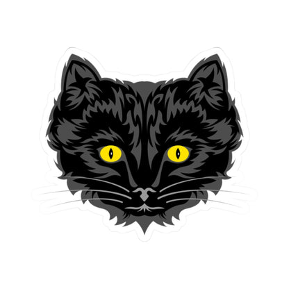 Kiss-Cut Stickers - Face kitten Printify